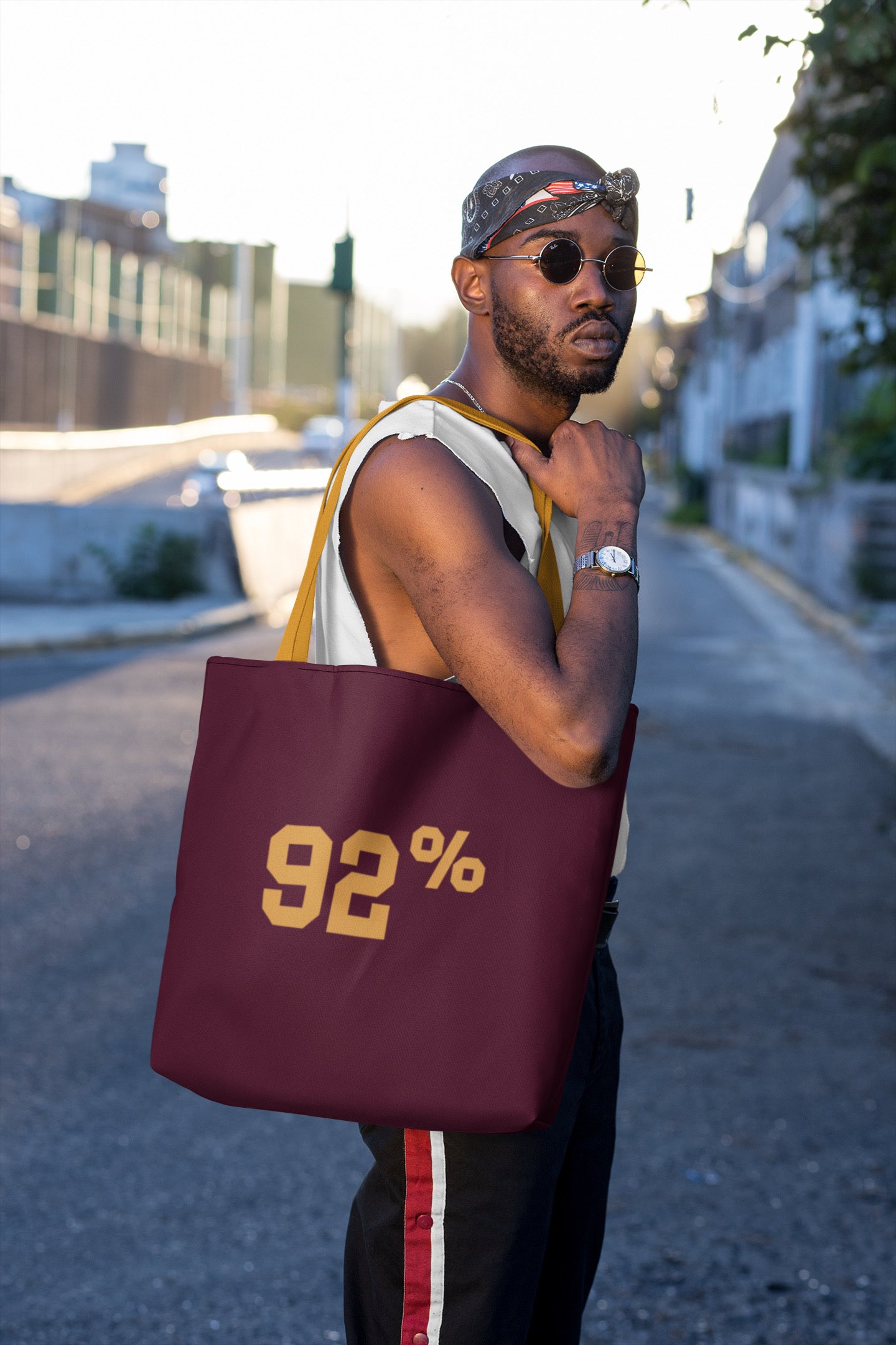 “92%” Tote